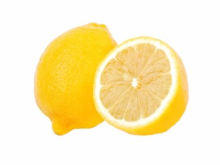 lemon isolated on white