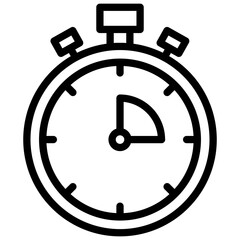 Performance icon in line design 