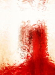 Modern art. Colorful contemporary artwork. Color strokes of paint. Brushstrokes on abstract background. Brush painting. Unique wall art.