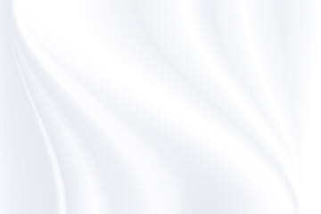 Naklejka premium crumpled fabric texture. cloth soft wave creased white abstract background. illustration vector