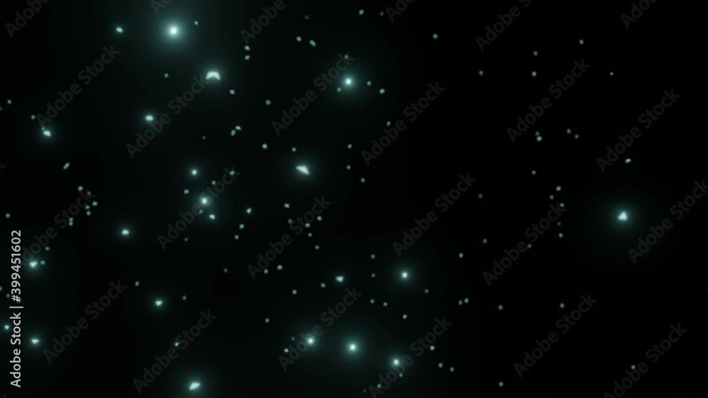Poster abstract digital particle wave and light abstract background.