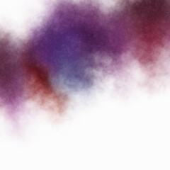 Watercolor painted background. Abstract Illustration wallpaper. Brush stroked painting. 2D Illustration.