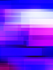 Fototapeta premium Geometric multicolored intersecting lines. Graphic illustration of digital technology. Abstract background.