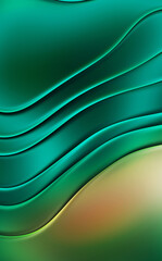 Abstract pattern glossy color background. Vibrant colorful wavy texture wall. Creative and beautiful wallpaper.