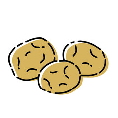 じゃがいものイラスト素材