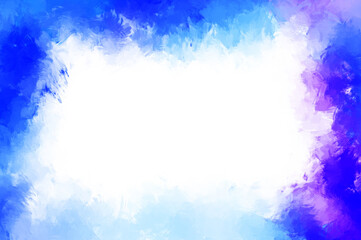 Modern art. Brushed Painted Abstract Background. Brush stroked painting. Strokes of paint. 2D Illustration.´