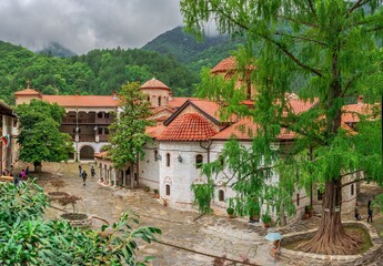 Fototapeta na wymiar Bachkovo Monastery in Bulgaria