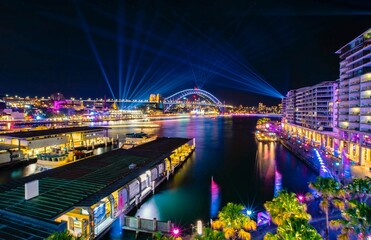 Vivid light festival, Sydney, Australia