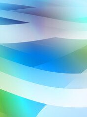 Abstract background with colorful gradient. Vibrant graphic wallpaper with stripes design. Fluid 2D illustration of modern movement.