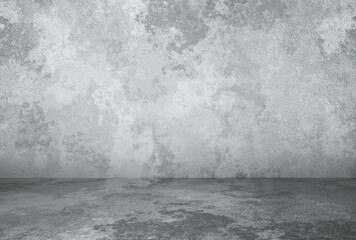 plaster wall, grey background