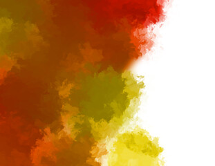 Obraz premium Brushed Painted Abstract Background. Brush stroked painting. Artistic vibrant and colorful wallpaper.