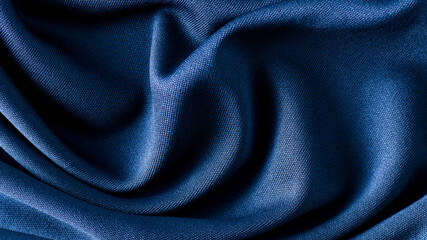 blue fabric cloth background texture