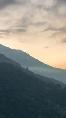 Sunrise in the Mountains