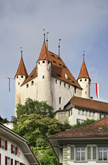 Fototapeta na wymiar Thun Castle (Schloss Thun). Switzerland