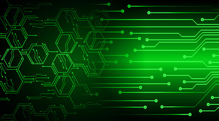 cyber circuit future technology concept background