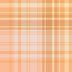 Seamless pattern in cute orange and yellow colors for plaid, fabric, textile, clothes, tablecloth and other things. Vector image.