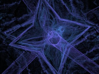 Imaginatory fractal background Image