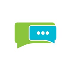 Naklejka premium chat icon vector