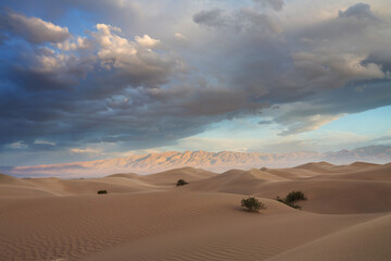 Fototapeta na wymiar Sand dunes in California
