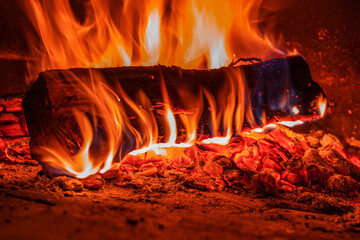 焚き火　make a bonfire