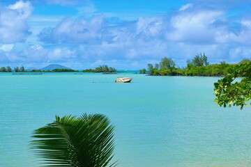 Beautiful costal scenery, Cap Malheureux , Mauritius