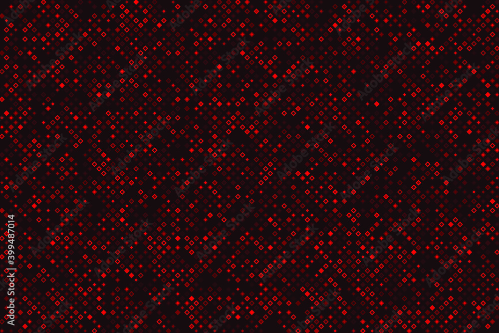Aufkleber abstract technology backgrounds with small squares and pixels.
