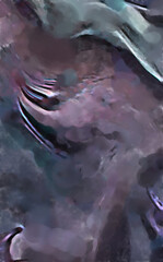 Modern art. Colorful contemporary artwork. Color strokes of paint. Brushstrokes on abstract background. Brush painting.