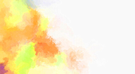 Fototapeta premium Watercolor painted background. Abstract Illustration wallpaper. Brush stroked painting. 2D Illustration.