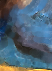 Modern art. Colorful contemporary artwork. Color strokes of paint. Brushstrokes on abstract background. Brush painting.