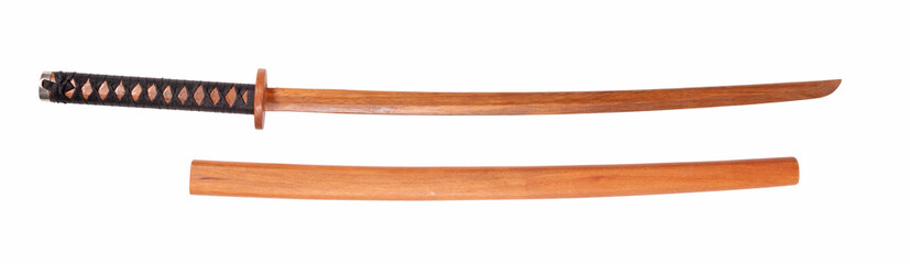 Wooden training sword