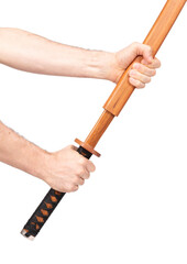 Wooden training sword