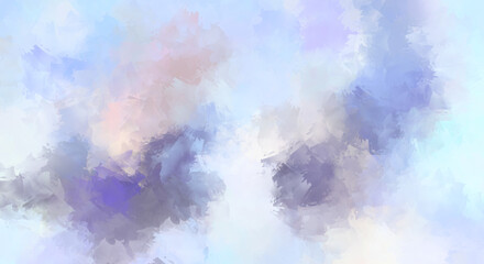 Artistic abstract background. Texture painted wallpaper. Creative illustration with strokes of paint. Brush pattern painting.