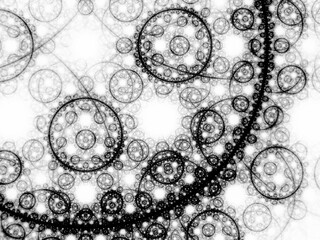 Imaginatory fractal background Image