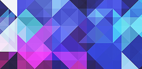 Overlapping design with triangles background. Abstract geometric wallpaper. Geometrical colorful triangular shapes.