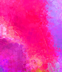 Brushed Painted Abstract Background. Brush stroked painting. Strokes of paint. 2D Illustration.