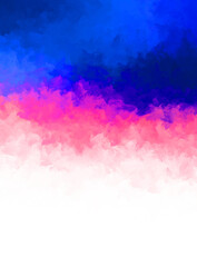 Creative abstract painting. Background with artistic brush strokes. Colorful and vibrant illustration. Painted art.