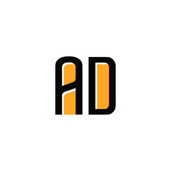 AD monogram and logo icon