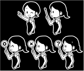 オペレーター　ポインター　セット