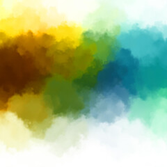 Brushed Painted Abstract Background. Brush stroked painting. Artistic vibrant and colorful wallpaper..