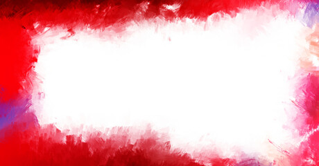 Modern art. Brushed Painted Abstract Background. Brush stroked painting. Strokes of paint. 2D Illustration.´