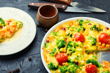 Tasty vegetable casserole