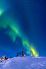 aurora boreal en Islandia 