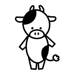 牛　年賀素材