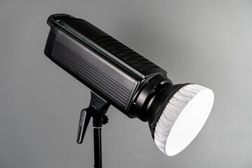 Additional light in a photo studio