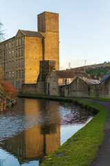 Obraz premium old mill on the river