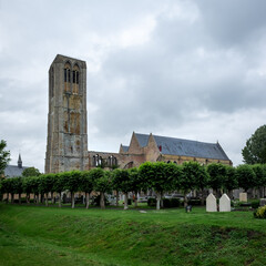 Church of our Lady in the historic town of Damme, Belgium.