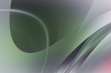 Dynamic trendy simple fluid color gradient abstract cool background with overlapping line effects.  Illustration for wallpaper, banner, background, card, book, pamphlet,website. 2D illustration..