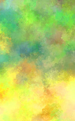 Artistic vibrant and colorful wallpaper.Brushed Painted Abstract Background. Brush stroked painting.