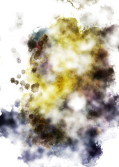 Brushed Painted Abstract Background. Brush stroked painting. Artistic vibrant and colorful wallpaper..