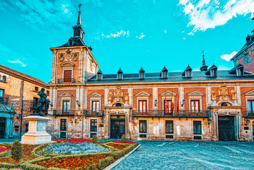 Sqare of Villa (Plaza de la Villa)- home to Casa de la Villa, th